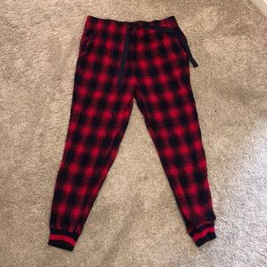 Aerie flannel pajama joggers